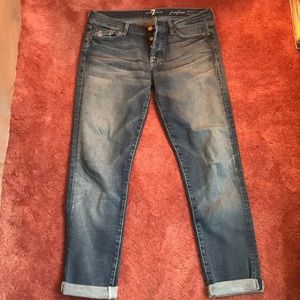 7 for all mankind Josefina cropped jeans